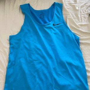 Light blue Nike Tank Top - M